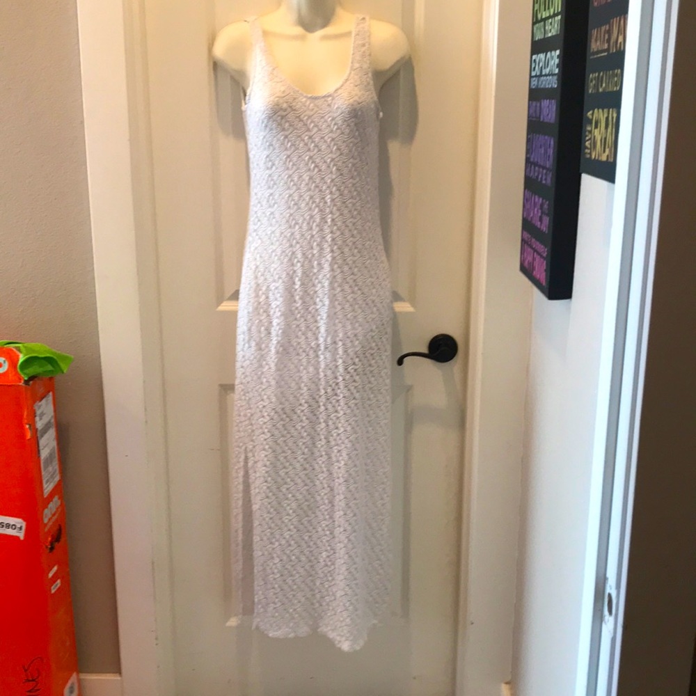 Long white dress